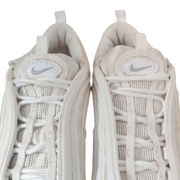 NIKE Air Max Sneakers Women's White Tennis Shoes Size 9.5 - Picture 3 of 12